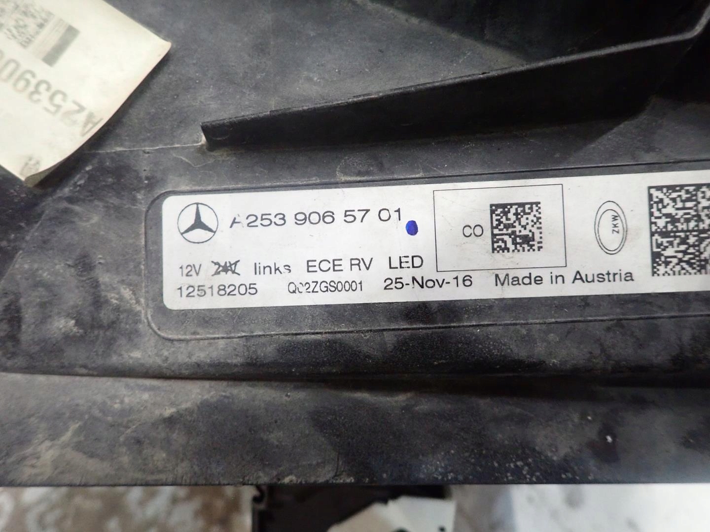 light front left MERCEDES GLC W253 FULL LED