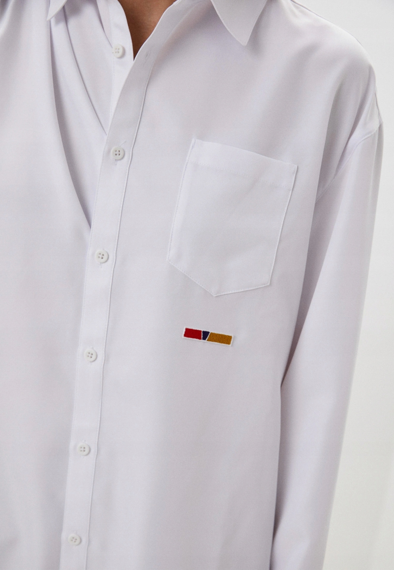 Reebok Košile Rcpm Draped Button Down HE8136 Bílá