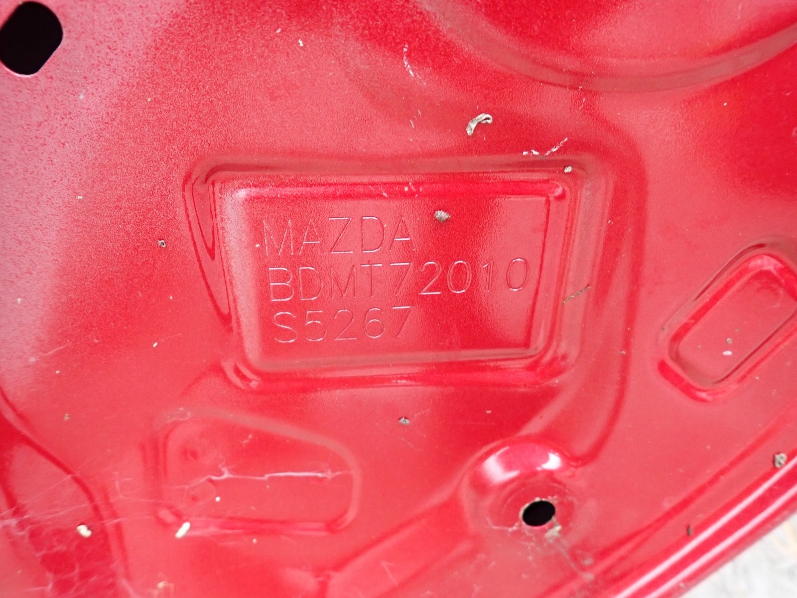 door right rear. right rear part MAZDA 3 IV BP HB HATCHBACK 2018- BDMT72010
