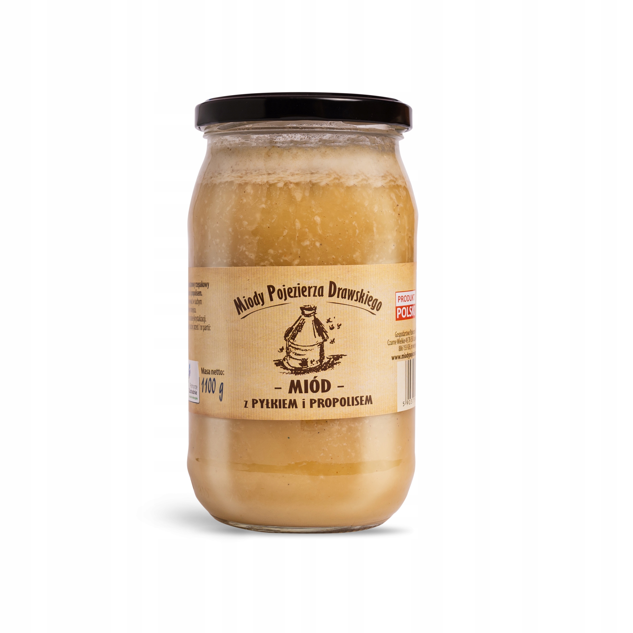 Med s pylem a propolisem 1100 g