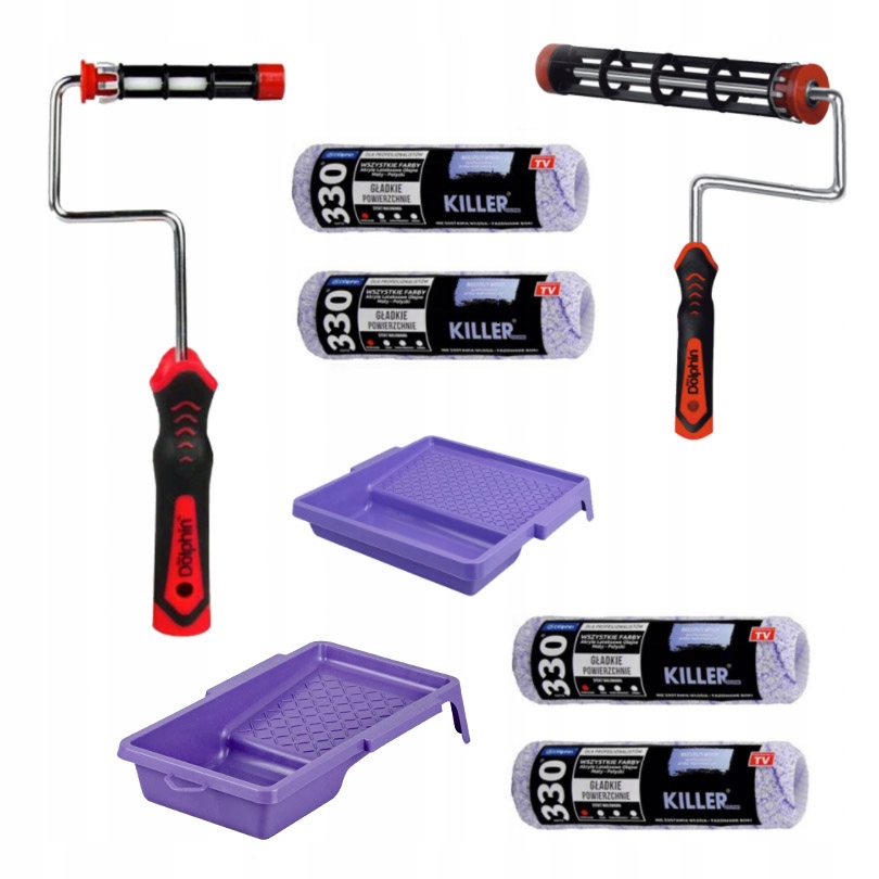 

Zestaw Do Malowania Dolphin Wałek 25CM 10CM Kuweta