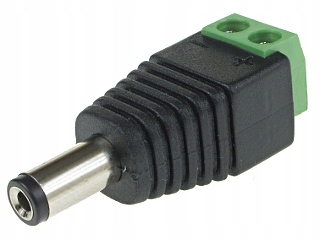 

Wtyk zasilający DC męskie 5.5X2.1 mm szybkozłącze