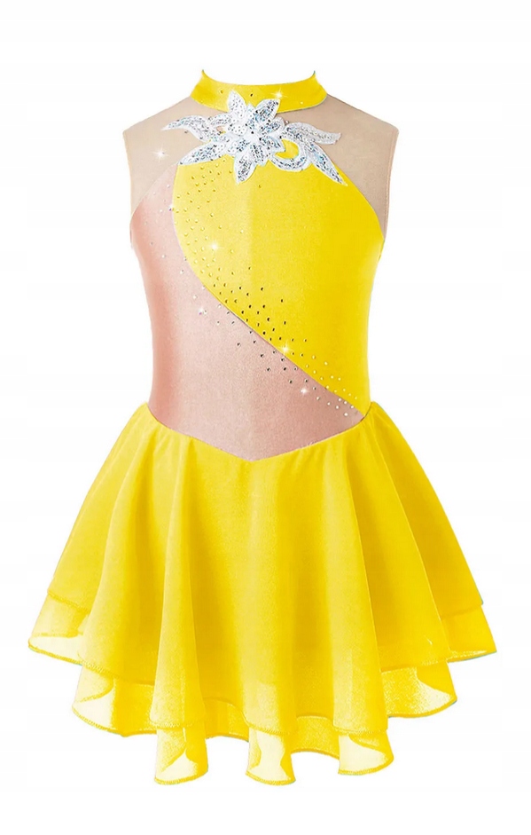 Strój Do Gimnastyki Balet Body Sukienka Do Tańca 110 Nr 823