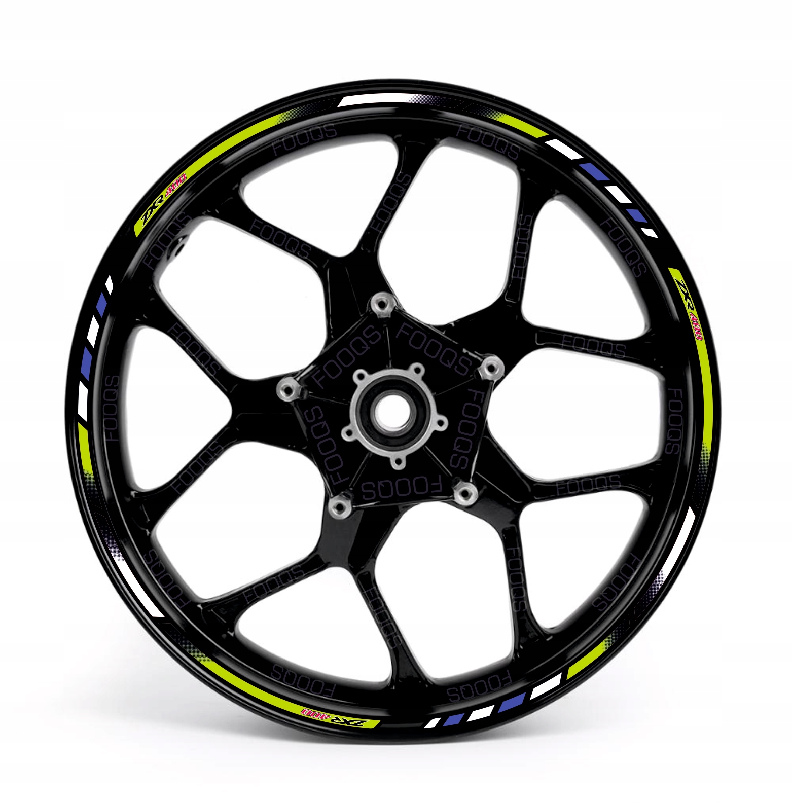Samolepky Na Ráfky Juula Pro Kawasaki Zxr 400 Zelené
