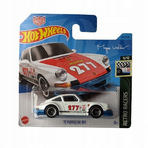 

Hot Wheels '71 Porsche 911 Biały 2023 Nowy