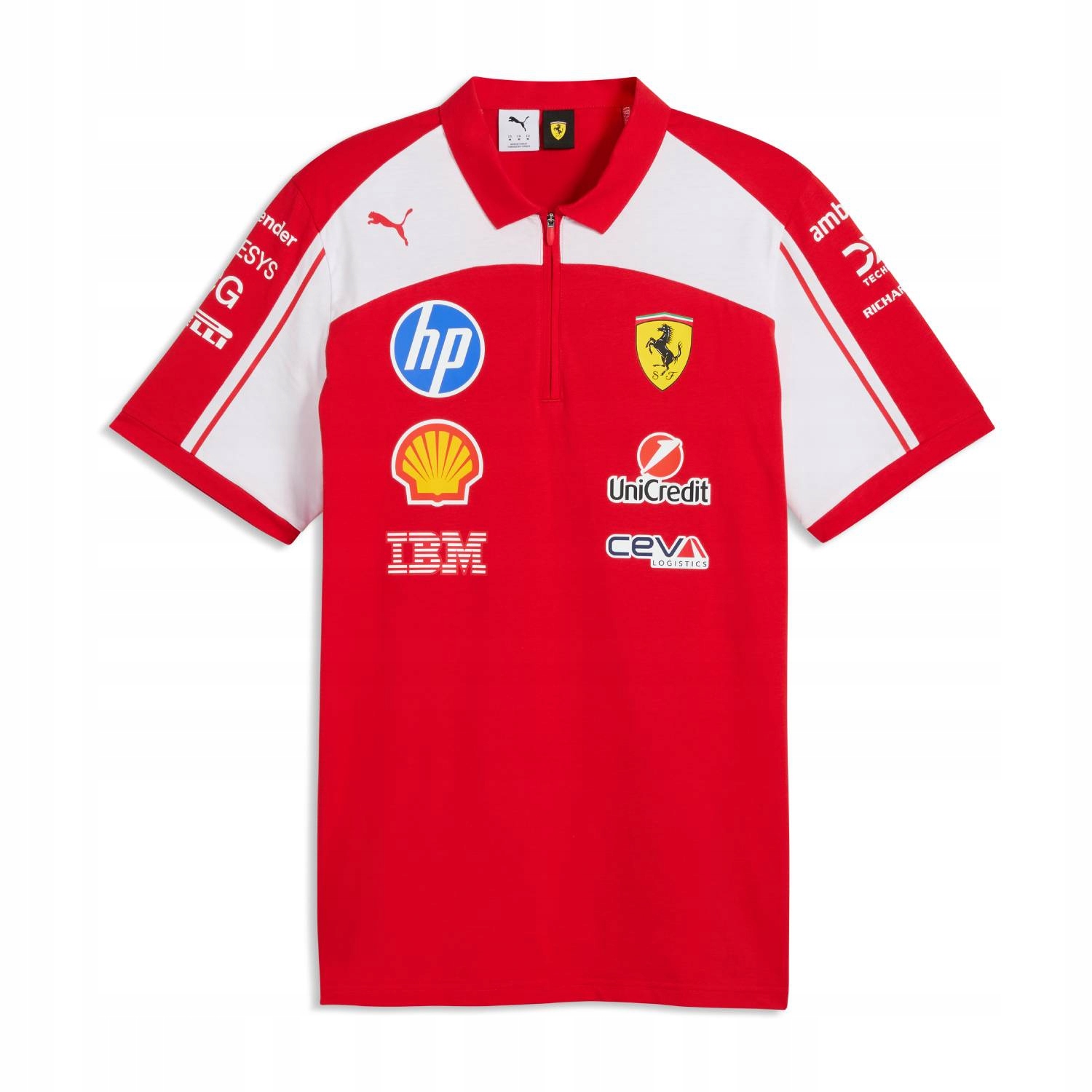 Pánská polokošile Team Scuderia Ferrari F1 2026 (s)