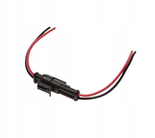 Złącze hermetyczne 2 pinowe