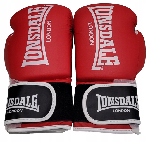 Rękawice bokserskie Lonsdale Ashdon 12 oz czerwone