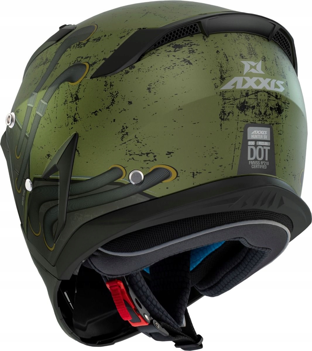 Kask skuter, motocykl Axxis HUNTER TOXIC MATT L Numer katalogowy producenta 4330A122236