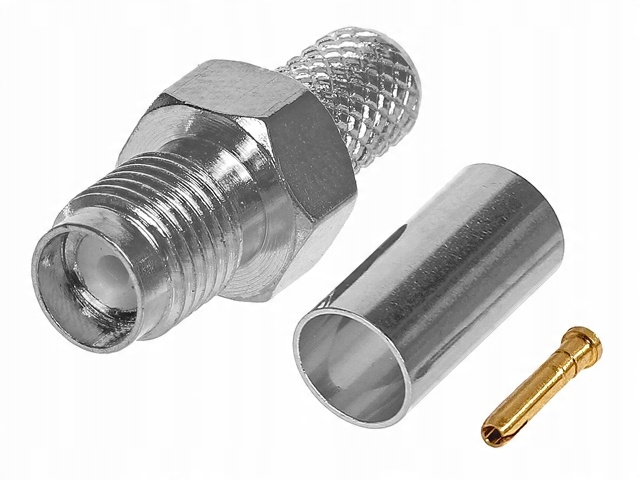 

Gniazdo Sma 50Ohm zaciskane na kabel RG-58