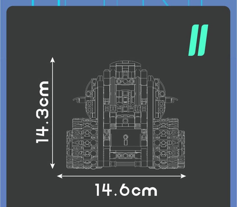 KLOCKI ROBOT EDUKACYJNY 5W1 ROBOTYKA ZESTAW KLOCKÓW TECHNIC CREATOR APP Liczba elementów 903 szt.