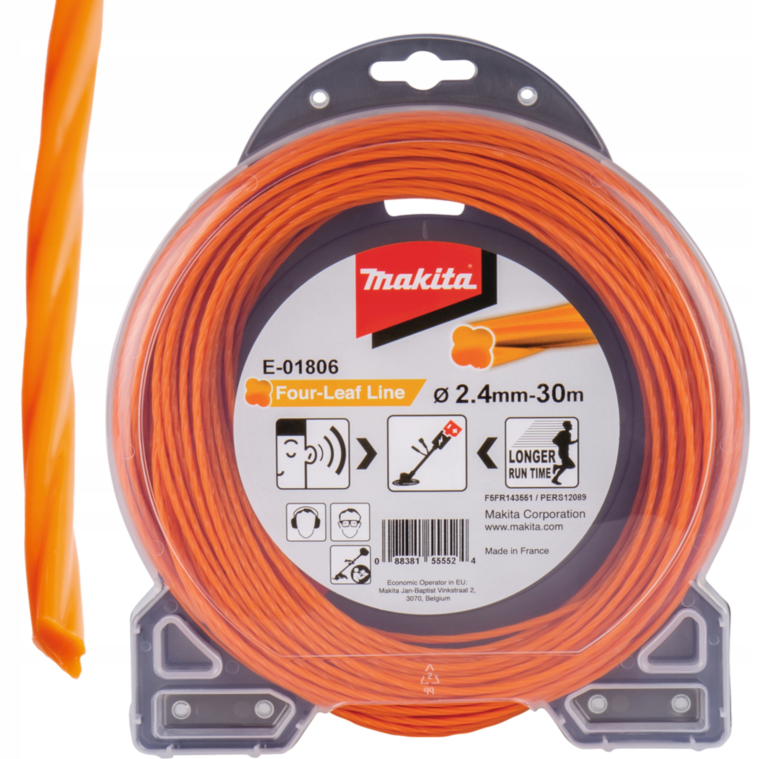 

Żyłka Tnąca 2,4mm Koniczyna 30m Makita E-01806