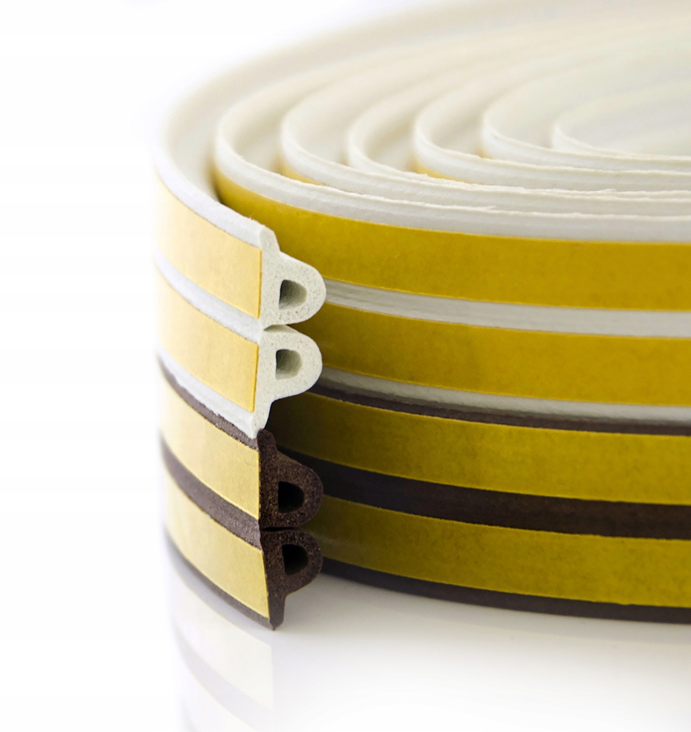 USZCZELKA Drzwi Okien SAMOPRZYLEPNA 9x5,5mm P 5m Grubość 6 mm