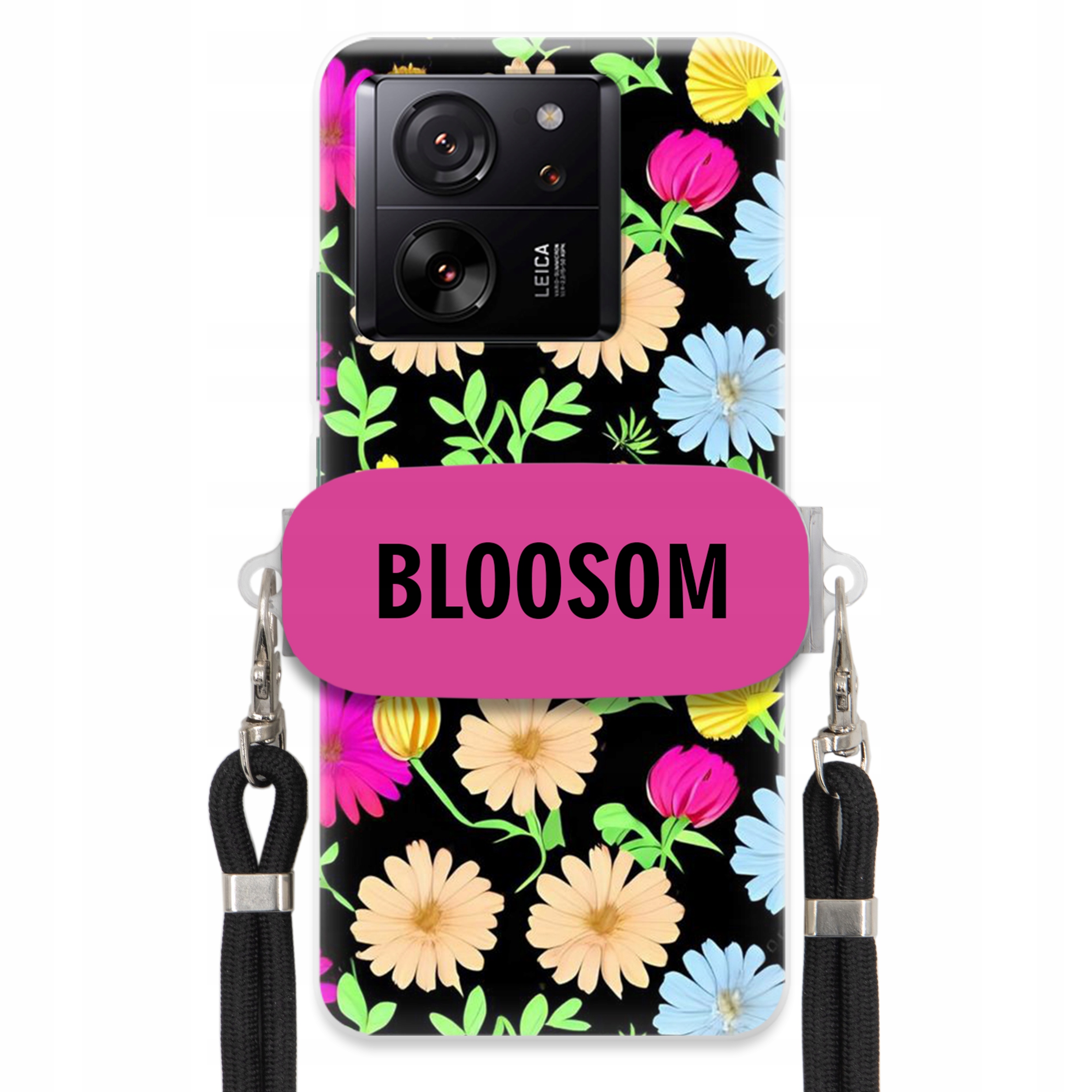Pouzdro Držák Crossbody Pro Xiaomi 13T Kryt Case Květiny Bloosom Flower