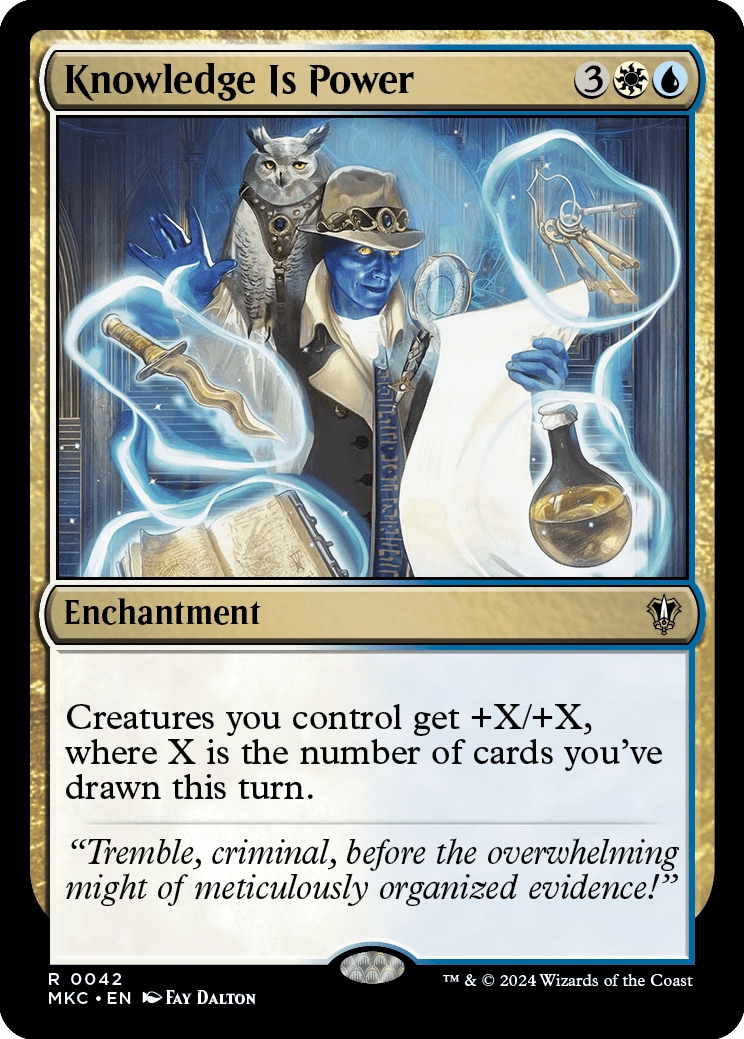 MTG Knowledge Is Power (R)