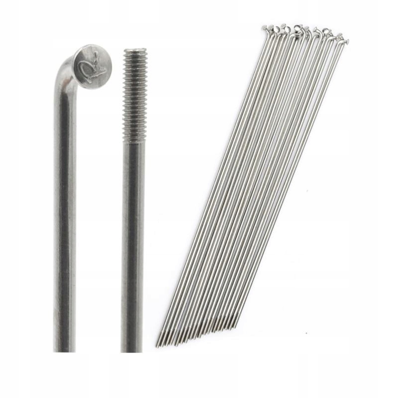 Richman szprycha S13 nierdz. srebrna 180 mm- zestaw 18 sztuk