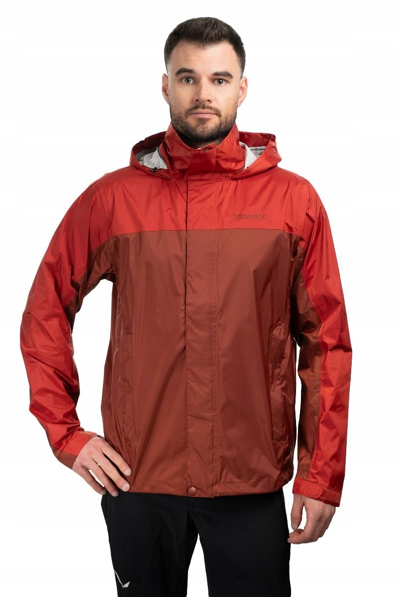 Marmot Pánská treková bunda PreCip Eco červená