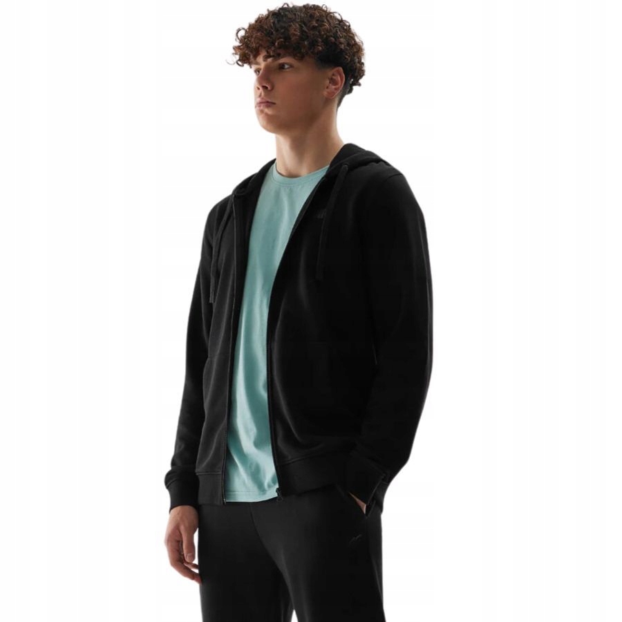 BLUZA MĘSKA 4F DRESOWA SPORTOWA CIEPŁA WYGODNA Rozmiar S