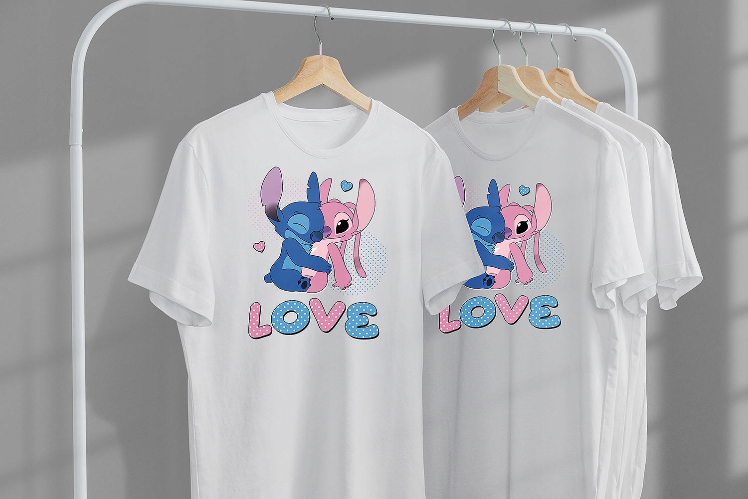 ZESTAW KOSZULKA + TATUAŻE NAKLEJKI STITCH 104 GRATIS PREZENT Marka inna