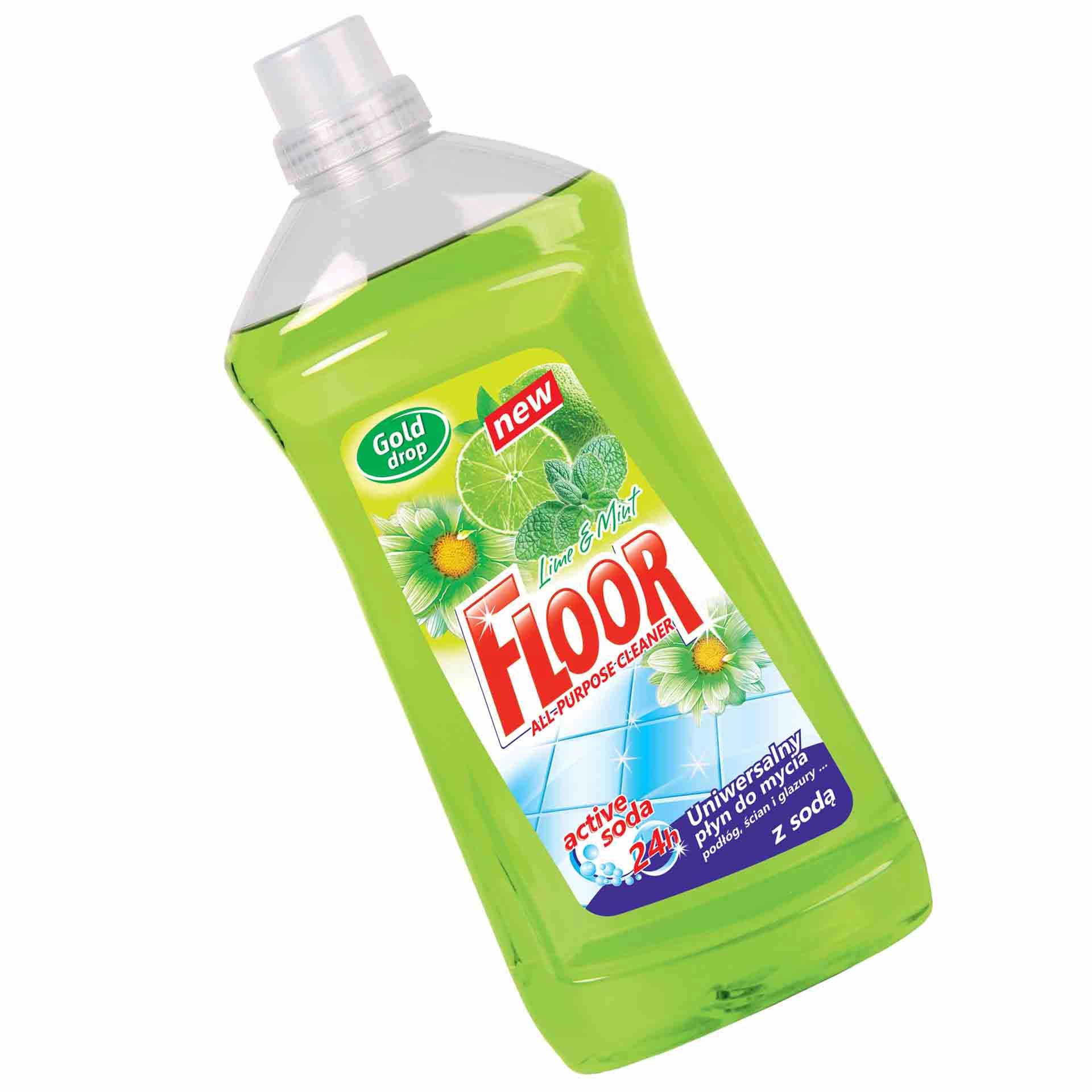 

Floor Uniwersalny 1,5 L Lime & Mint z sodą