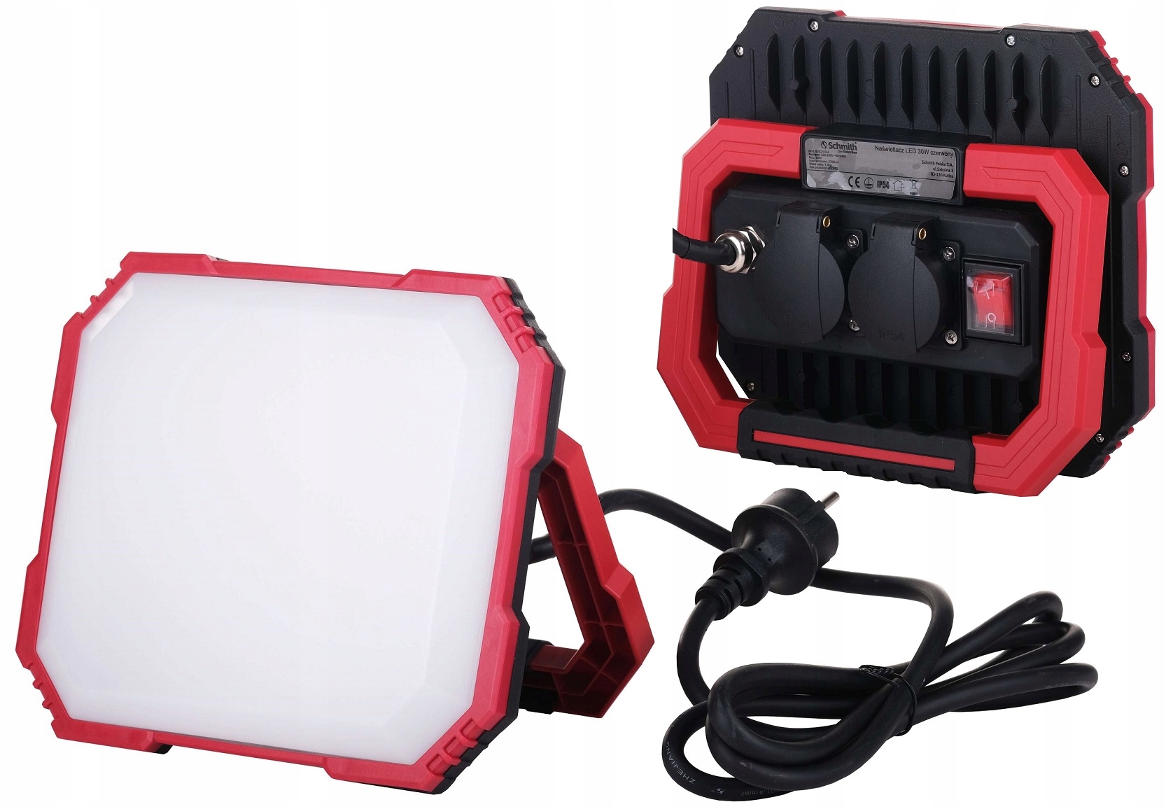 Led Zářič 30W 2700LM 2x Zásuvka Schmith