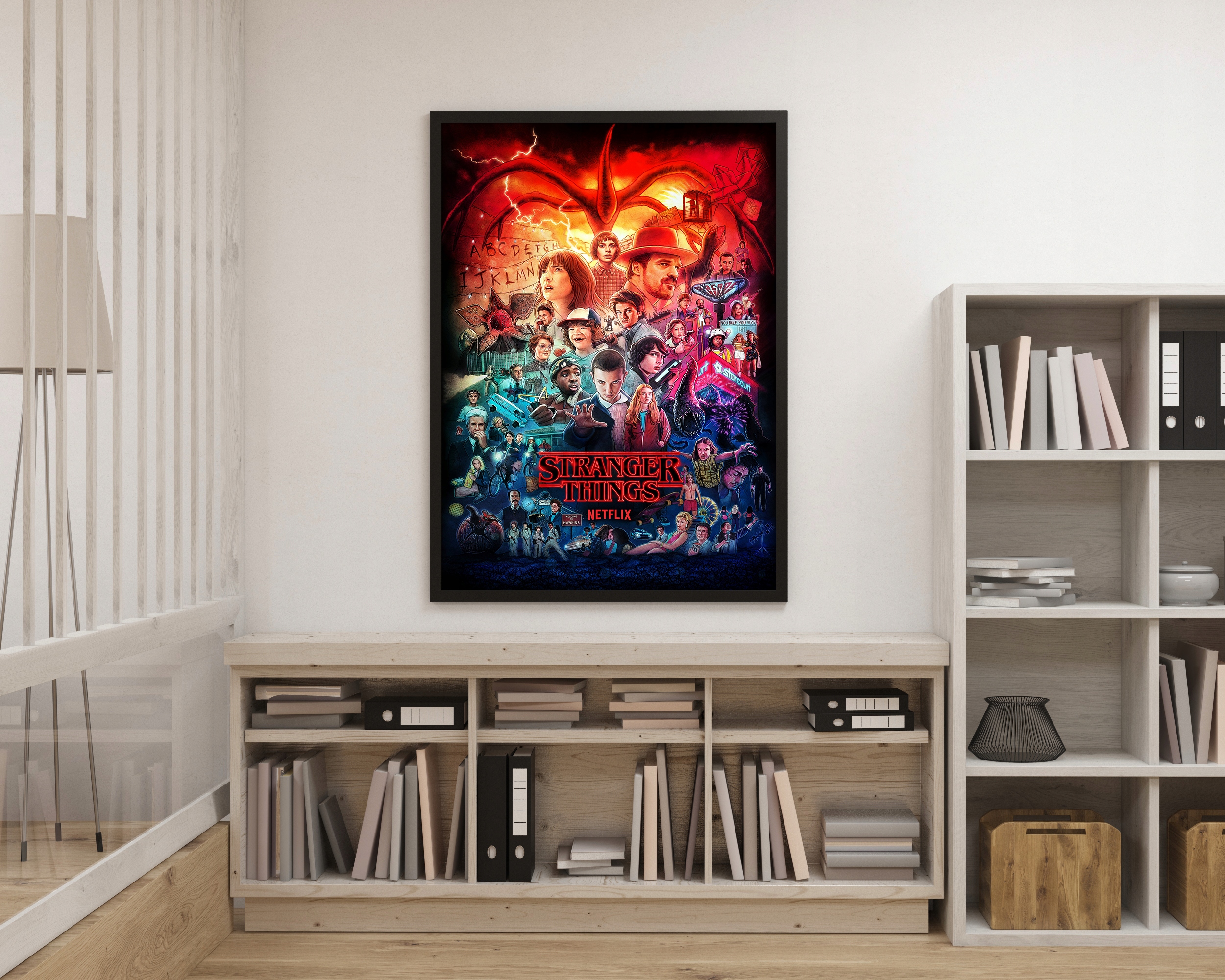 Plakat STRANGER THINGS 100x70 cm #148 Wysokość produktu 100 cm