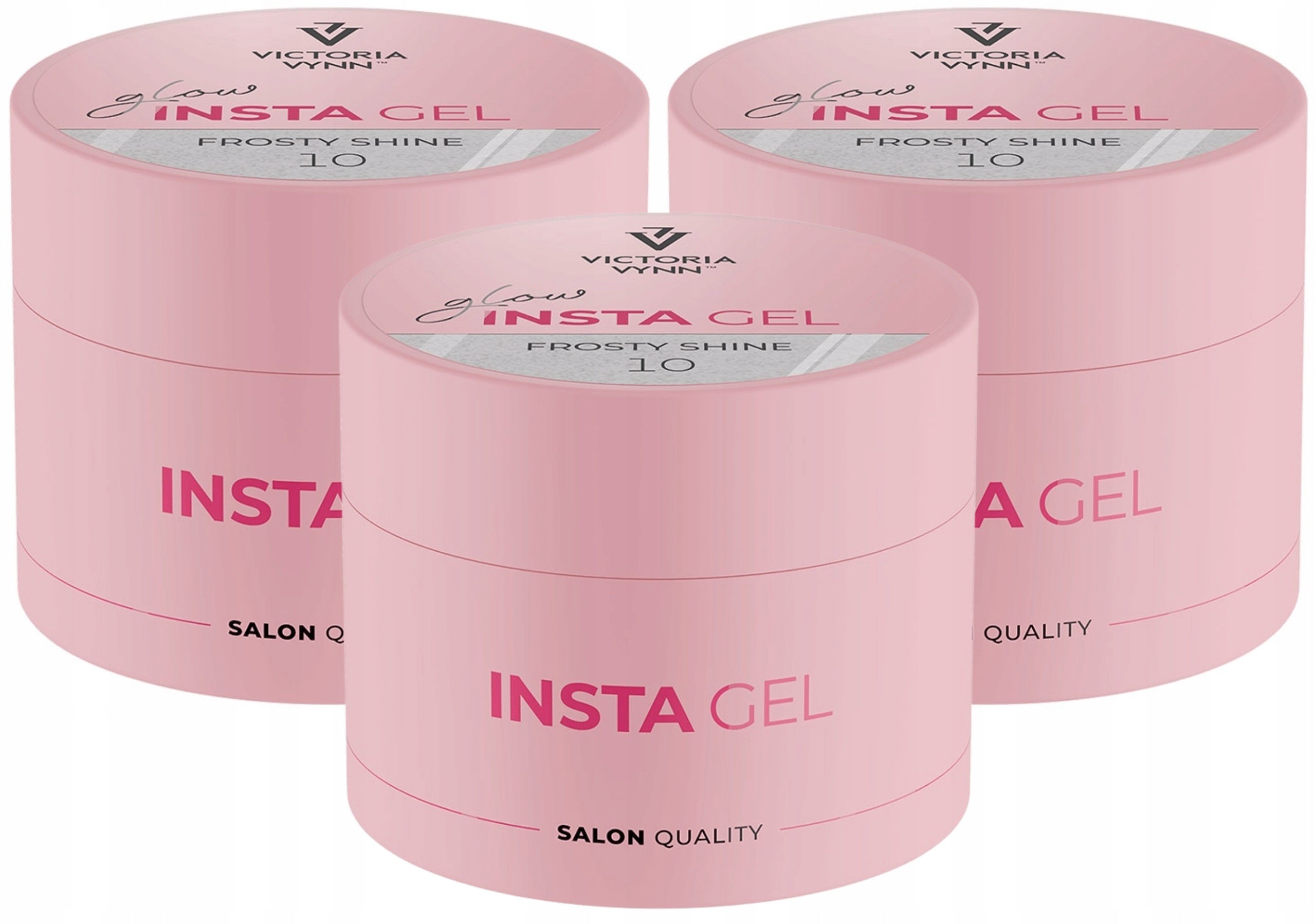 3 x Victoria Vynn Insta Gel 10 Frosty Shine, 40 ML