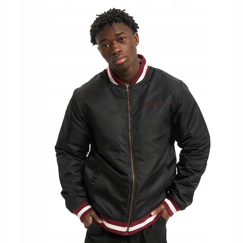 Kurtka bejsbolówka Rocawear Dyker College Blk M