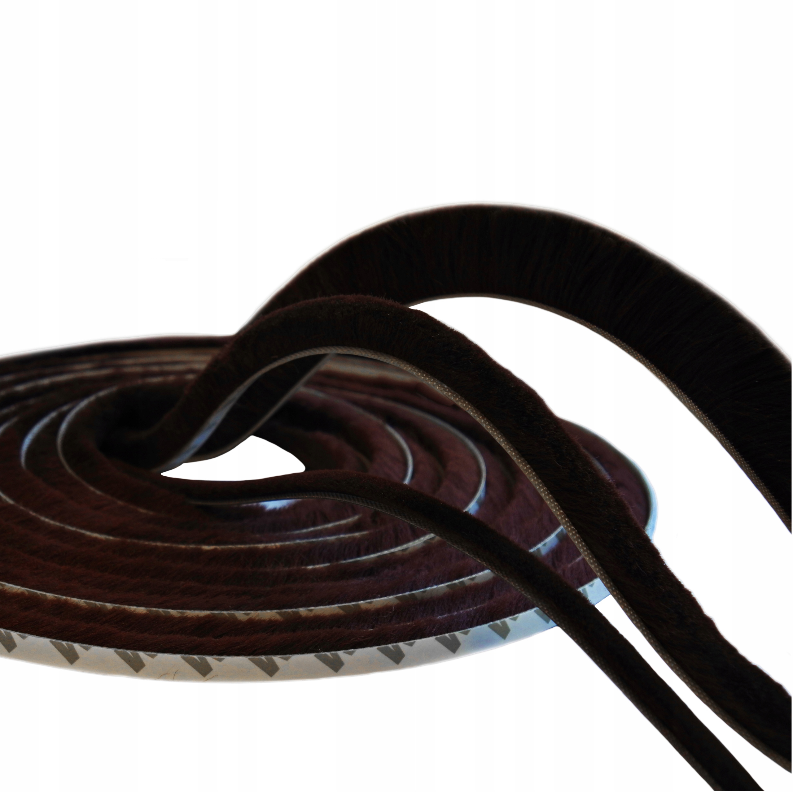 Uszczelka szczotkowa samoprzylepna BRĄZ 3M 7x4 25m Marka inna