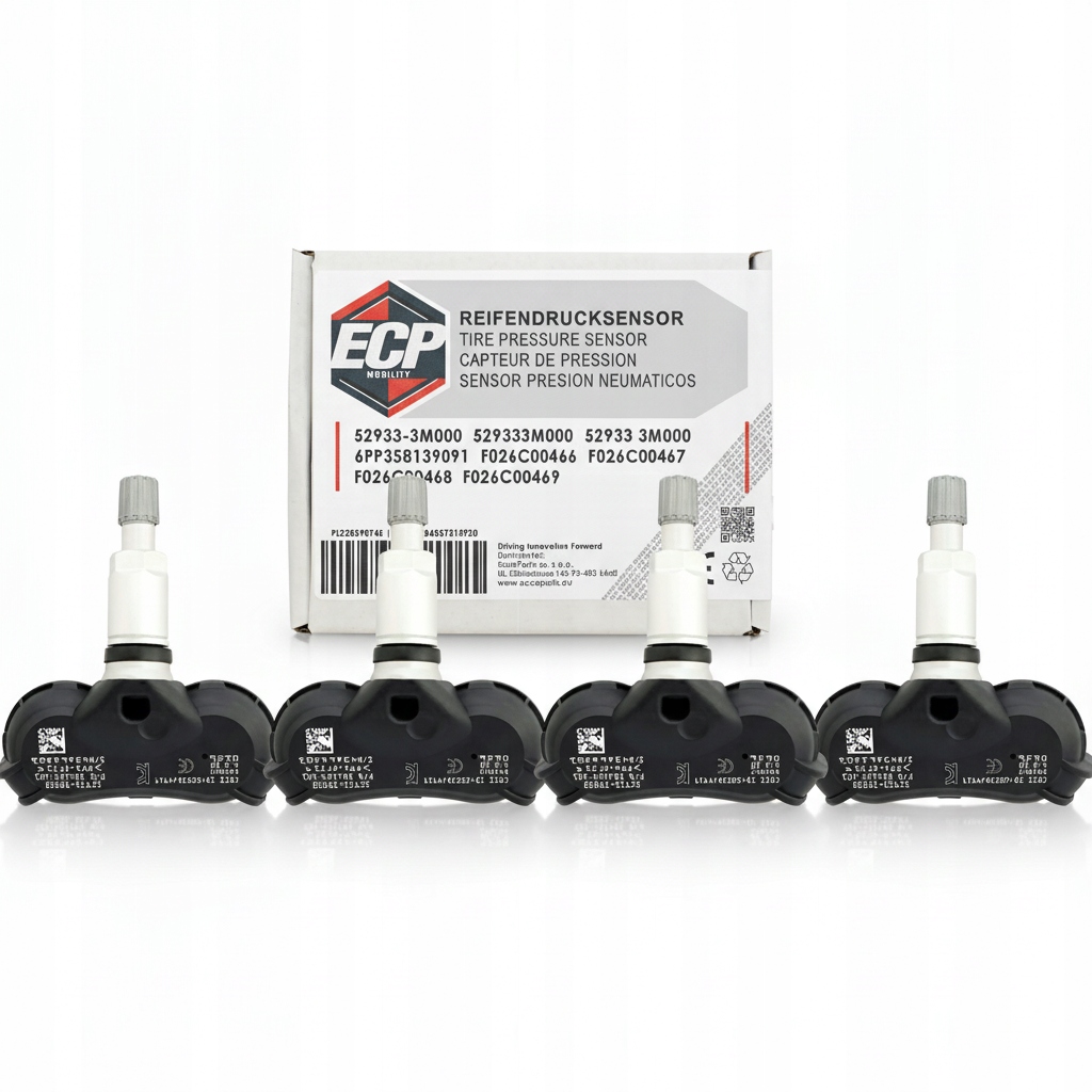 4X Snímač Tlaku Pneumatík Tpms 52933-3 M000 Hyundai Kia Sportage Tucson Rio