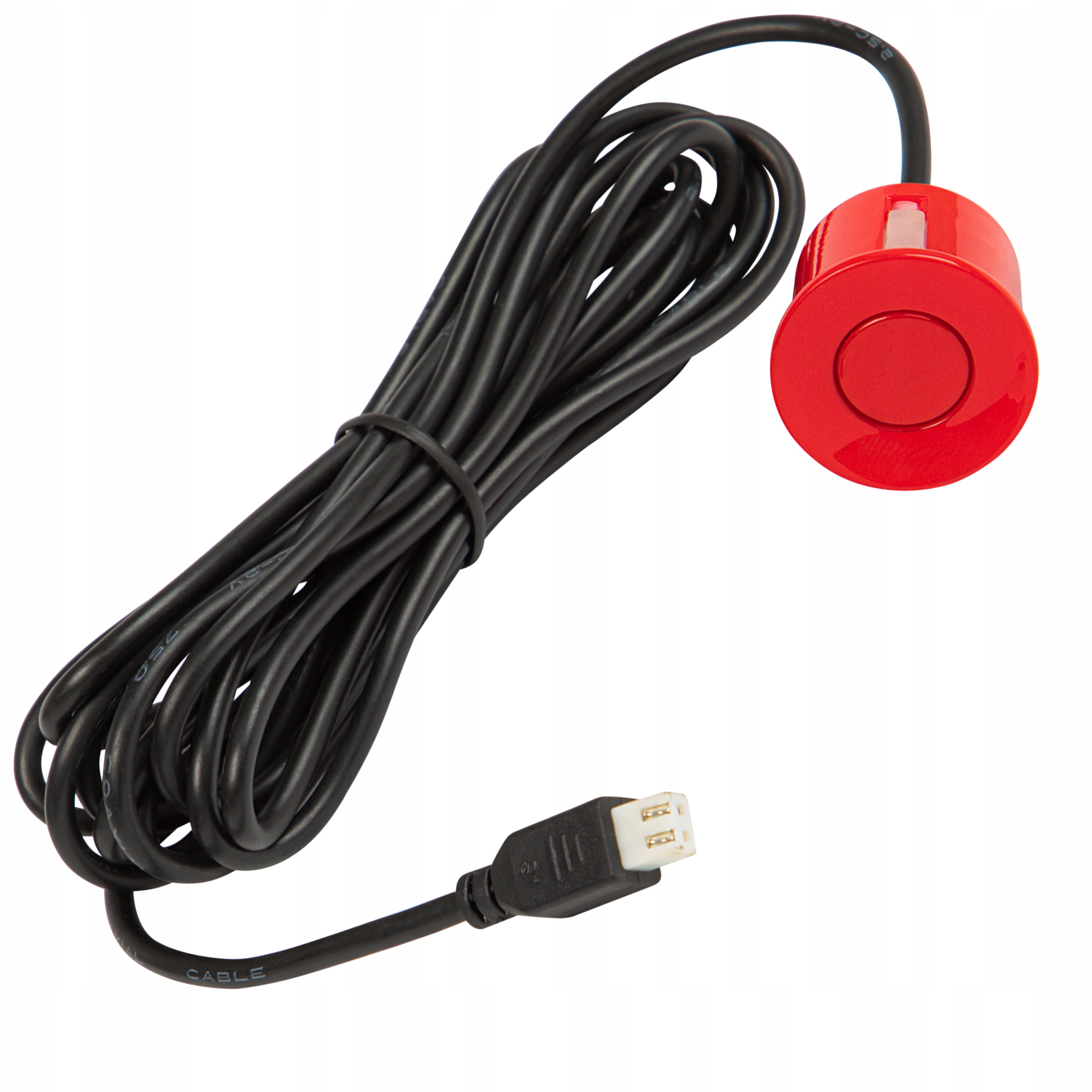 1X Czujnik Cofania Parkowania Sensor Jazdy Blow Przód Tył 22MM Czerwony