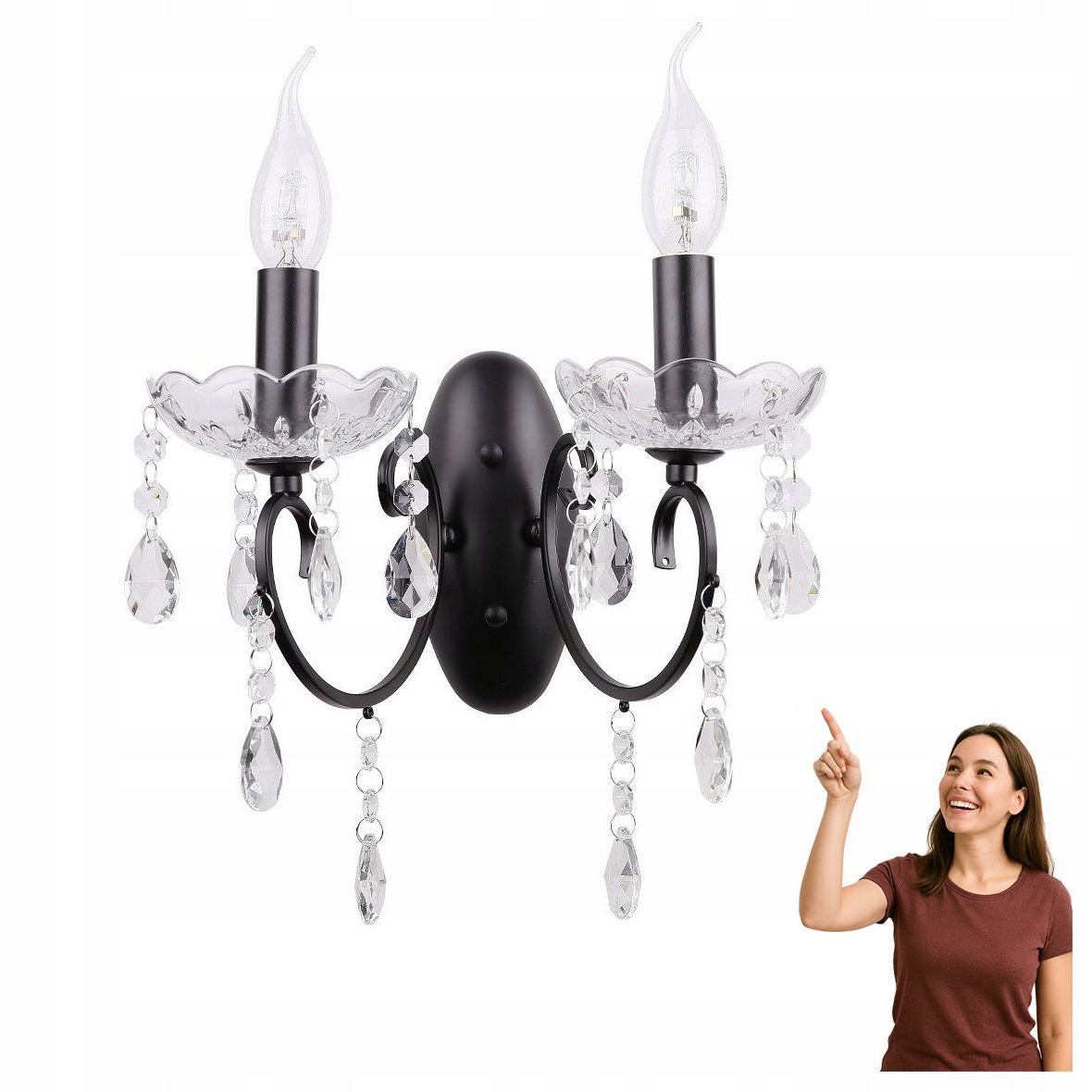 Nástenné svietidlo Aurora 22-73723 Candellux