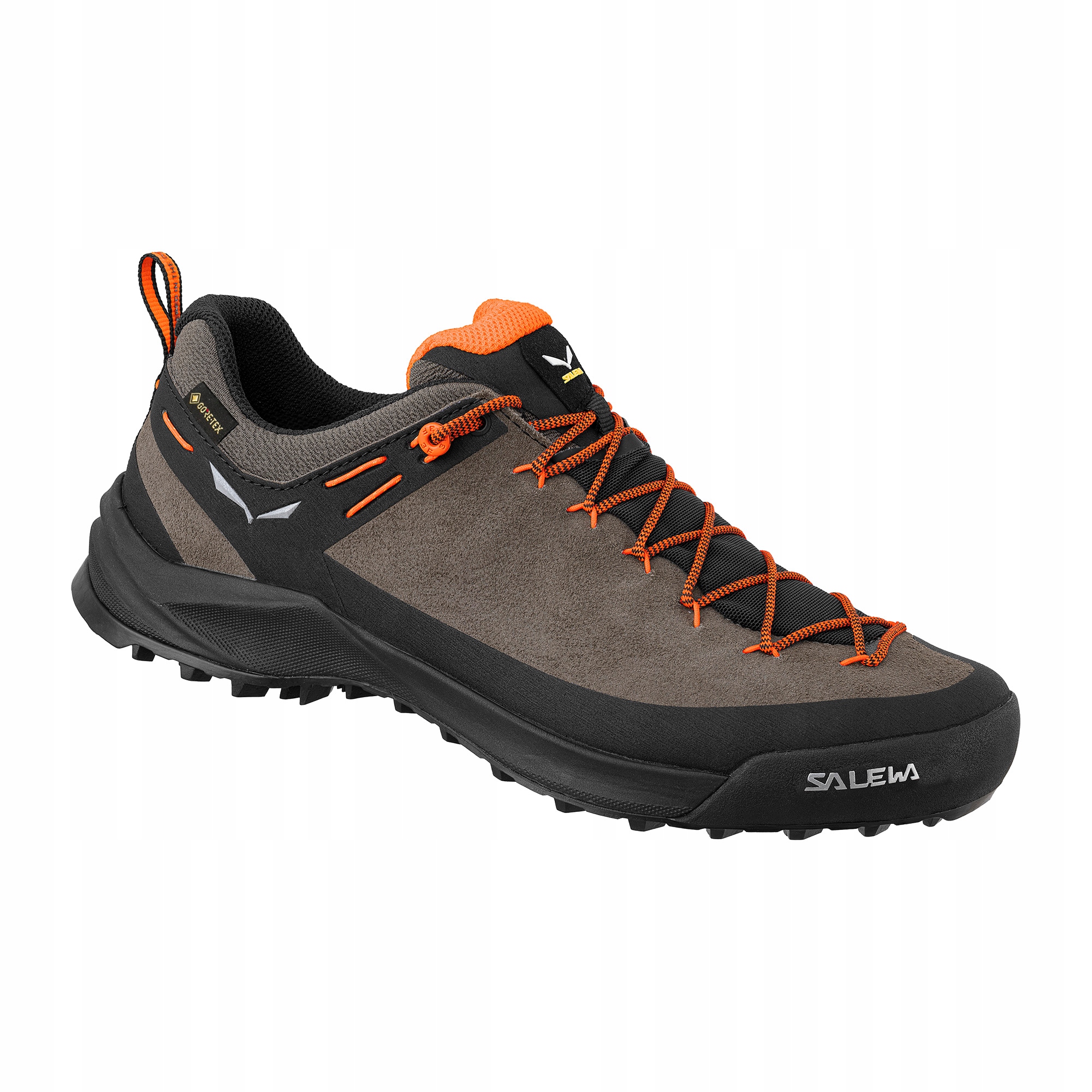 Pánské turistické boty Salewa Wildfire Leather Gtx cord/black 40.5 Eu