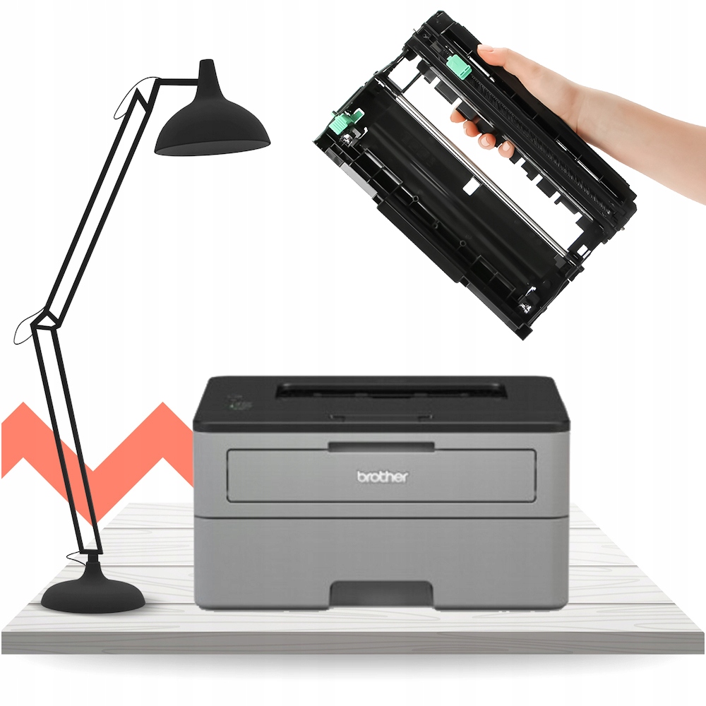 Bęben do Brother HL-L2352 DW (Czarny, DR-2401) Przeznaczenie Brother