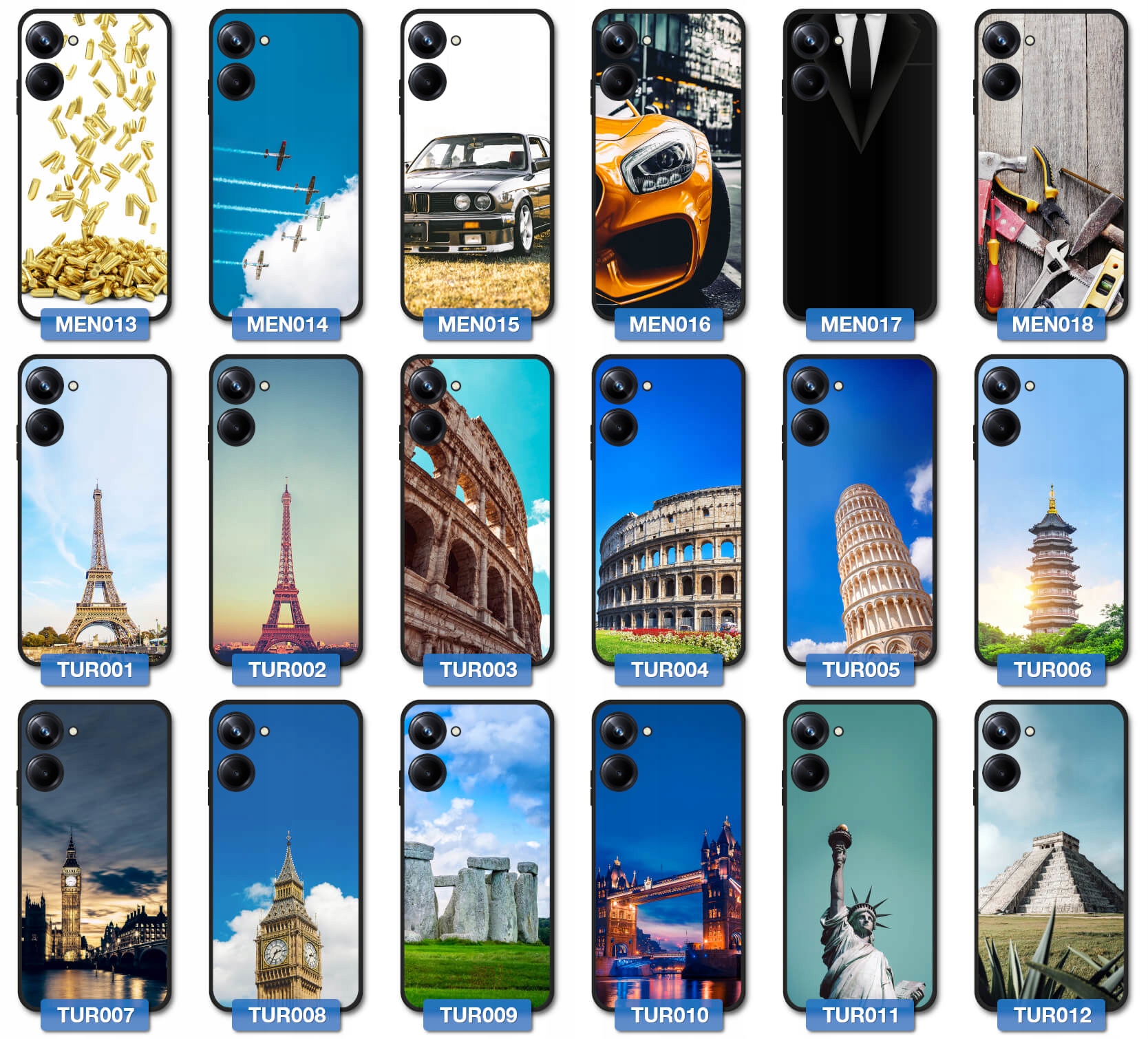 Etui ART PHOTO do Realme 10 Pro, Nadruk + SZKŁO EAN (GTIN) 5907812572914