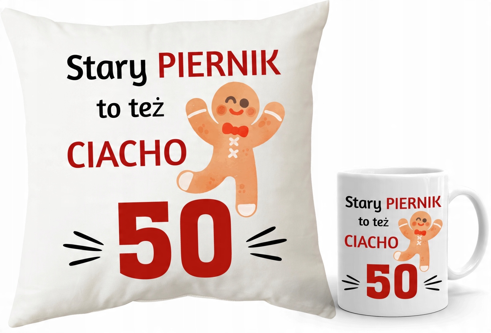 

Poduszka kubek na 50-te Urodziny 50 Lat