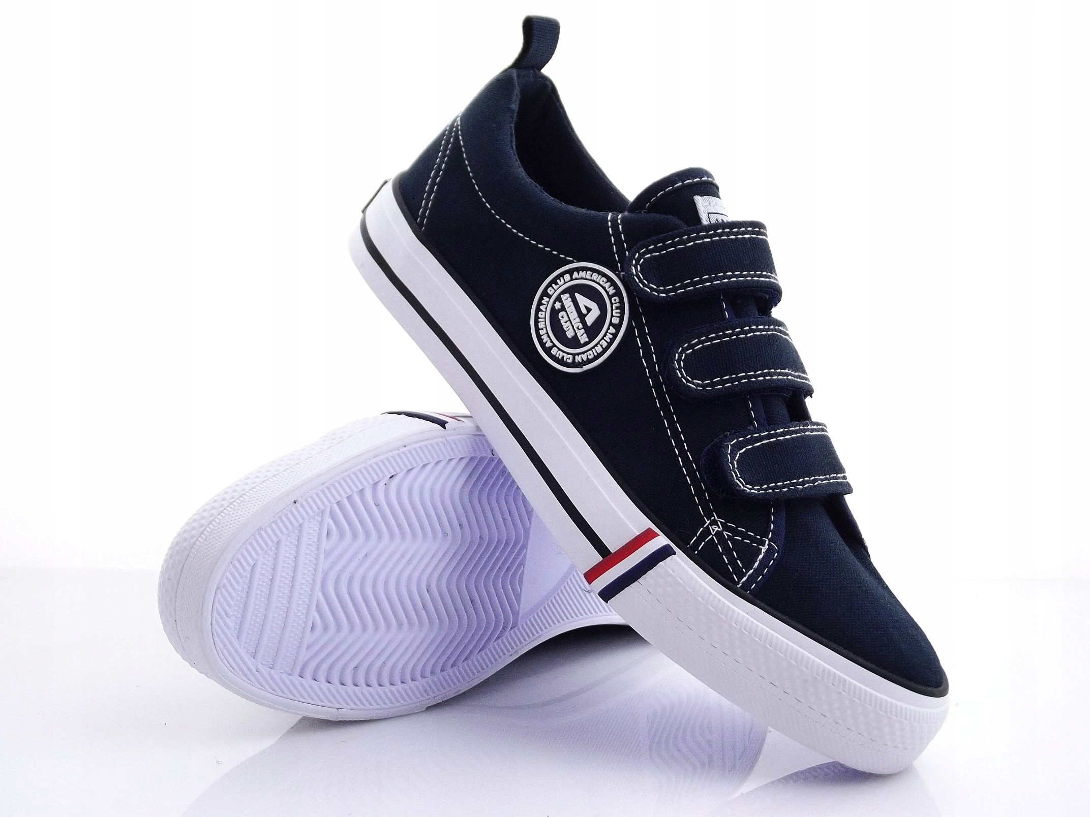 Кроссовки American Club липучке граната LH71 р. 35