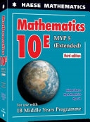 

Mathematics 10. Myp 5 Extended. 3RD Edition