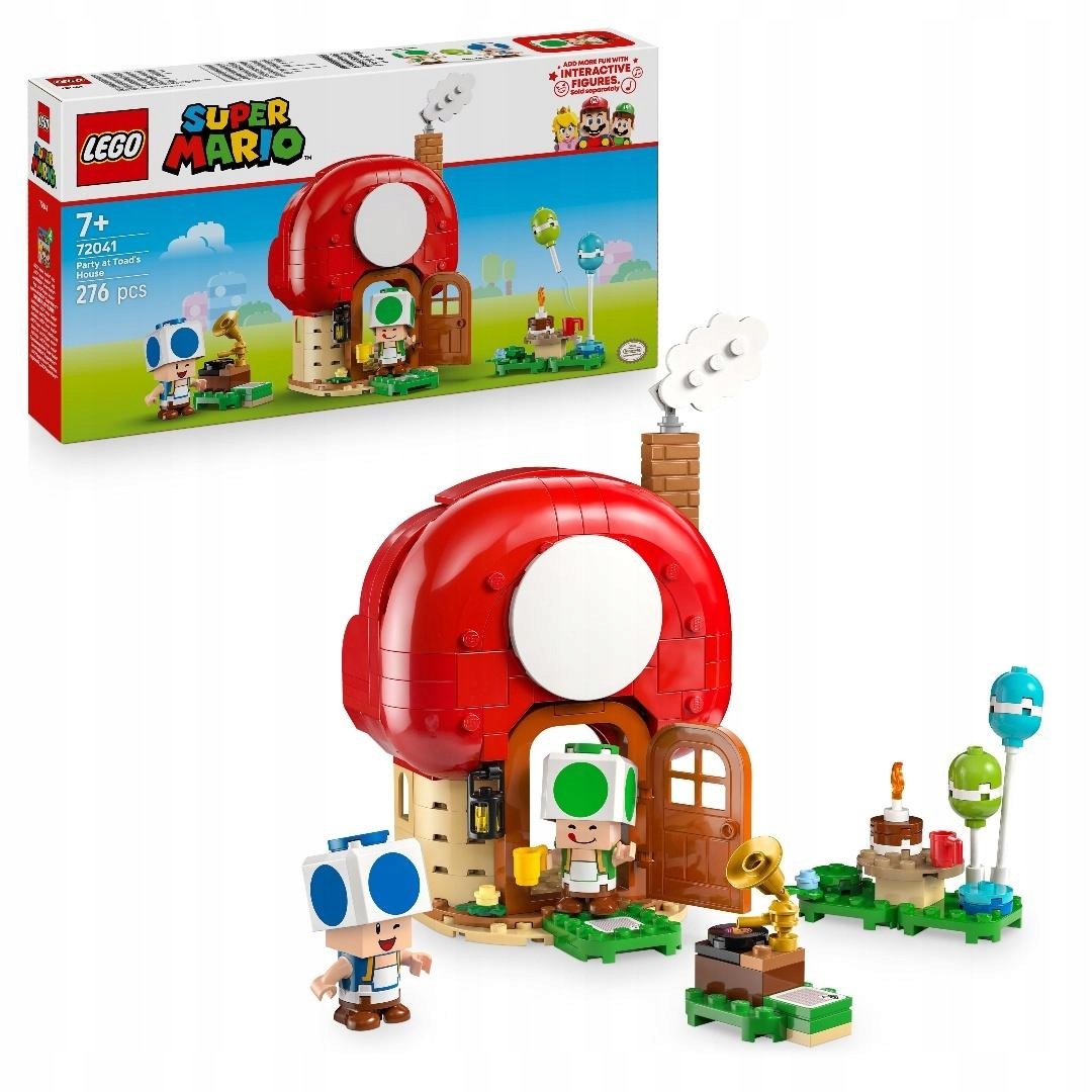 Lego(r) Mario 72041 Toad a domácí auto