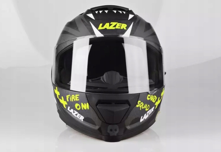 Lazer Rafale EVO Oni Grey/Yell Kask Rozmiar L