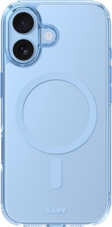 Laut Crystal Fluro – pouzdro pro iPhone 17 kompatibilní s MagSafe (světle modré)