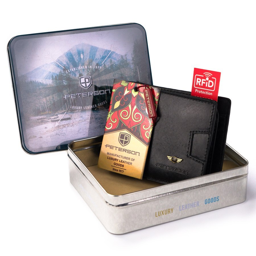 Malá pánská peněženka z přírodní kůže!