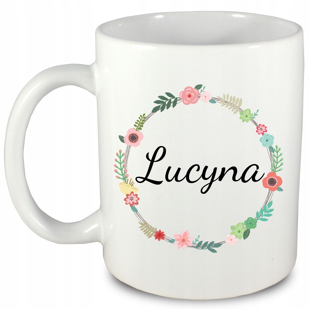 

kubek z imieniem Lucyna, 3
