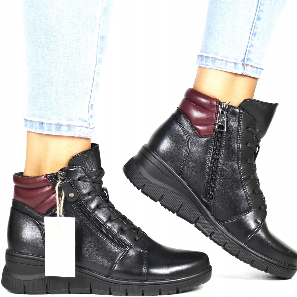 Dámské Kotníkové Boty Na Klínku, Ploché, Černé, Pohodlné Pro Každodenní Nošení, Zip