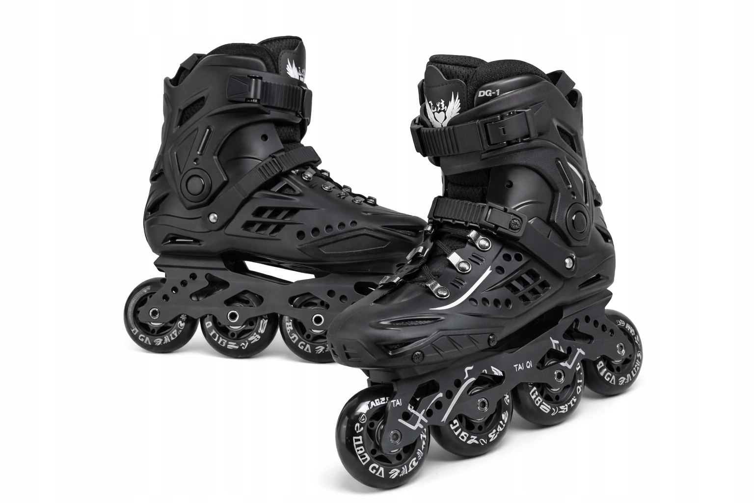 ROLKI DAMSKIE MĘSKIE 82A REGULOWANE ŁOŻYSKA ABEC FITNESS r. 37 / 23 CM