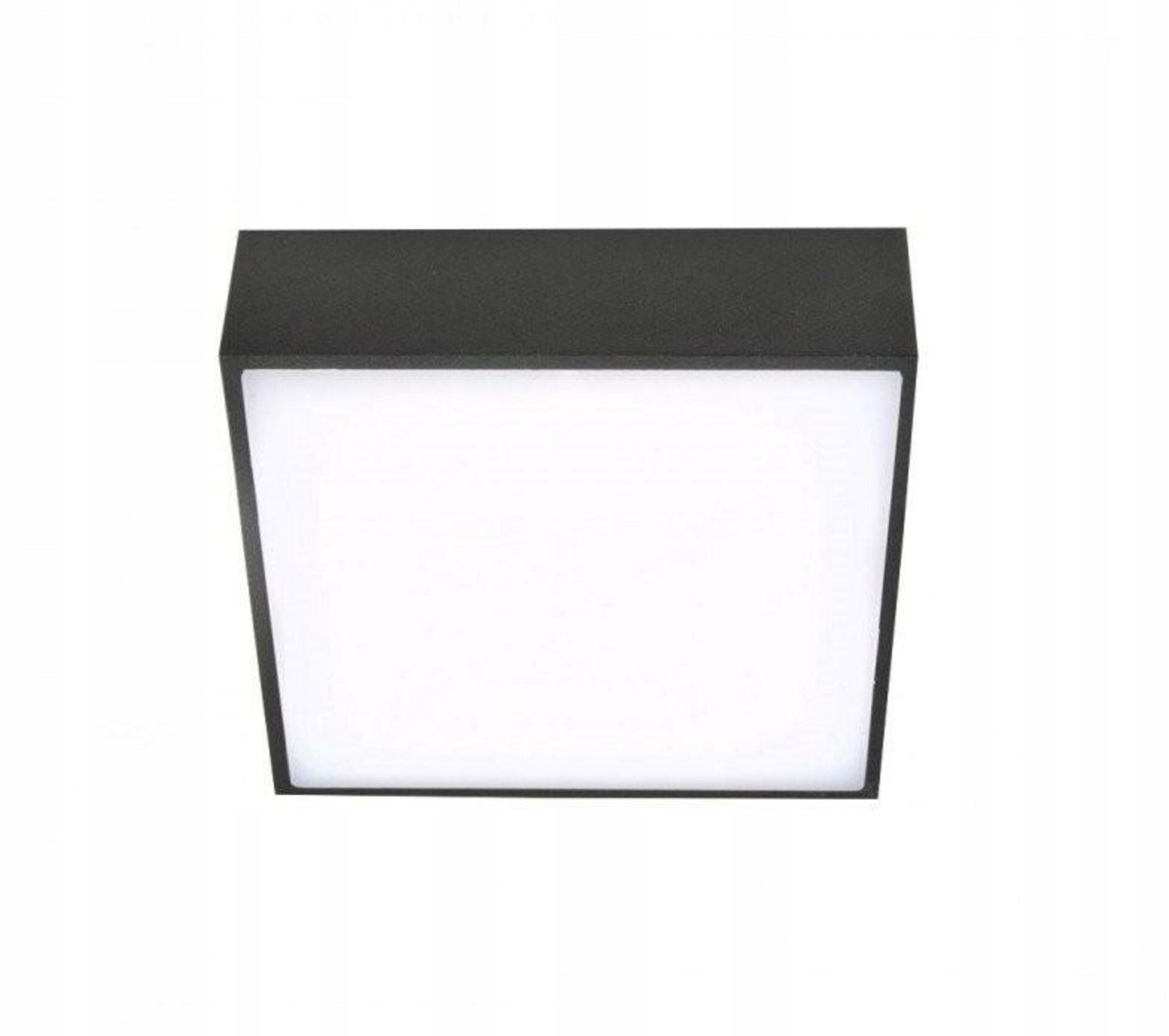 Led Stropní přisazené svítidlo AZzardo Falco 12 3000K black AZ2782 12W 1020