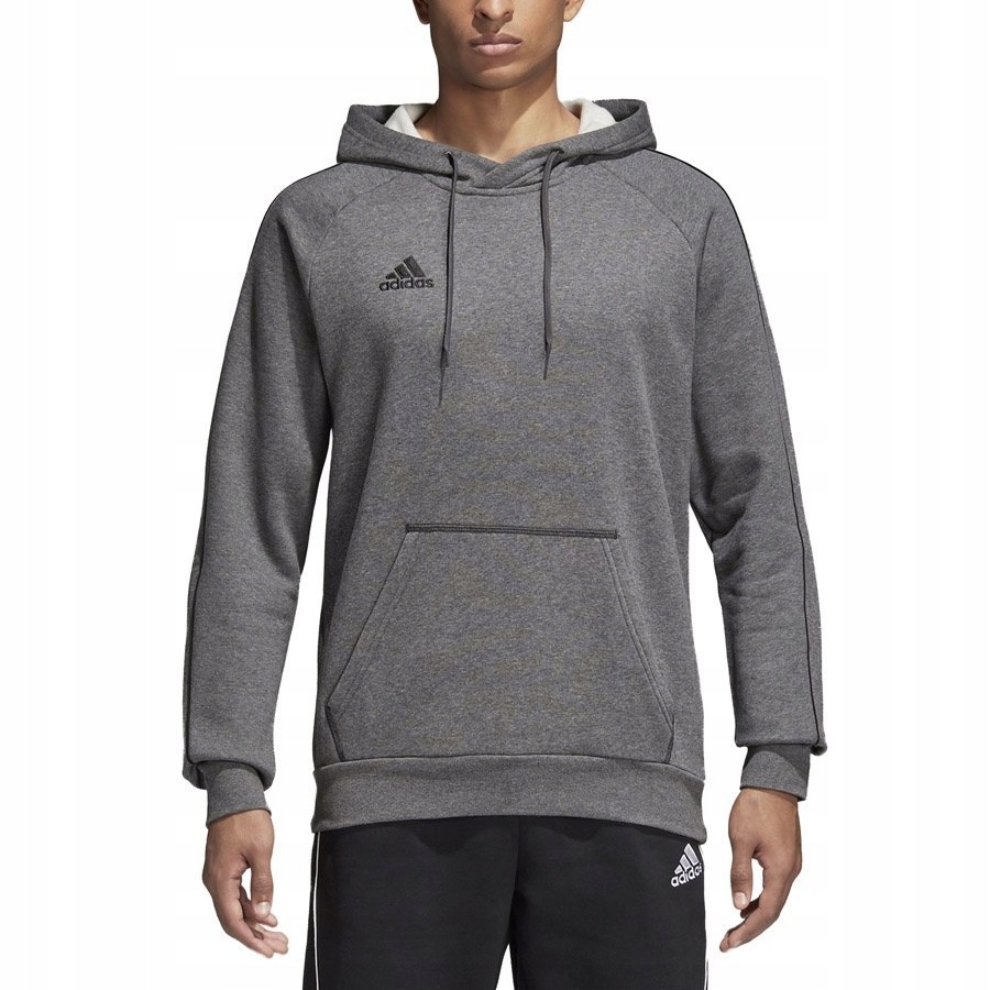 

Bluza męska z kapturem adidas Core Hoody szara S