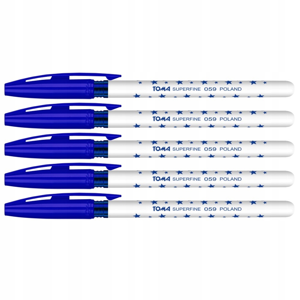 

5x Długopis Toma Superfine TO-059 Niebieski