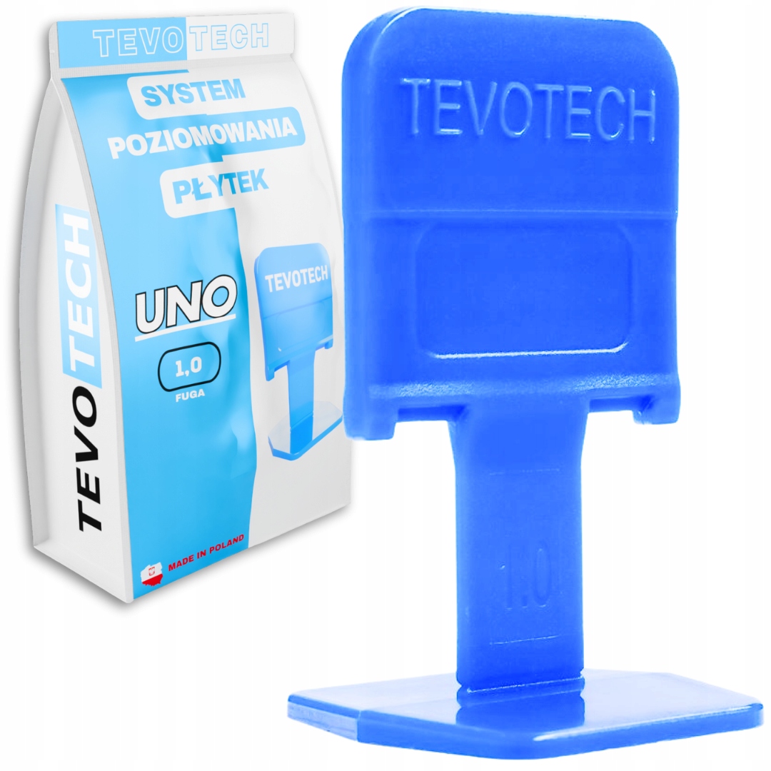 Systém Vyrovnávání Dlaždic Klipsy Pro Vyrovnávání 2000ks 1,0 mm Uno