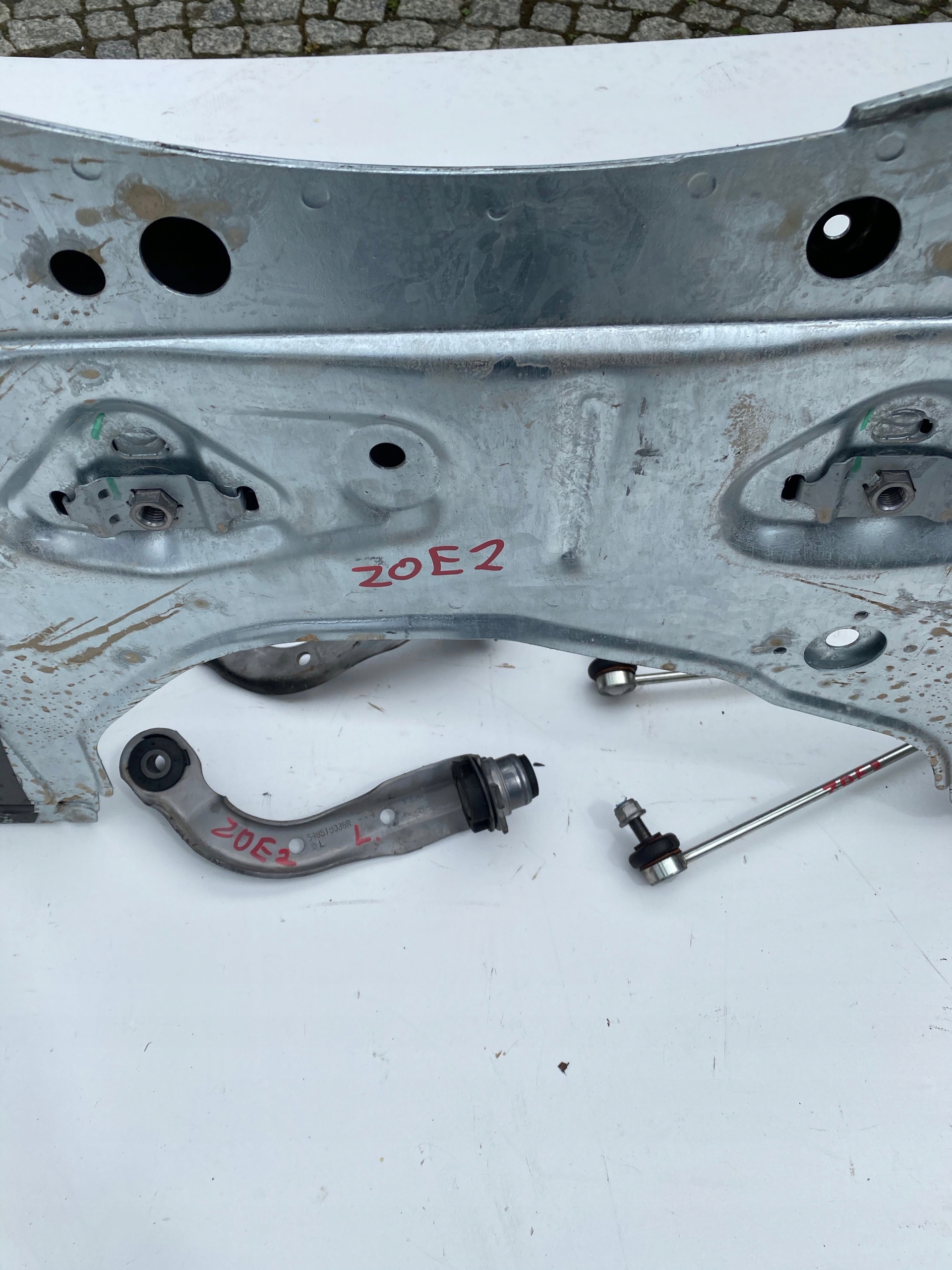 RENAULT ZOE II 2020 AXLE BEAM SUBFRAME SIDER FRONT